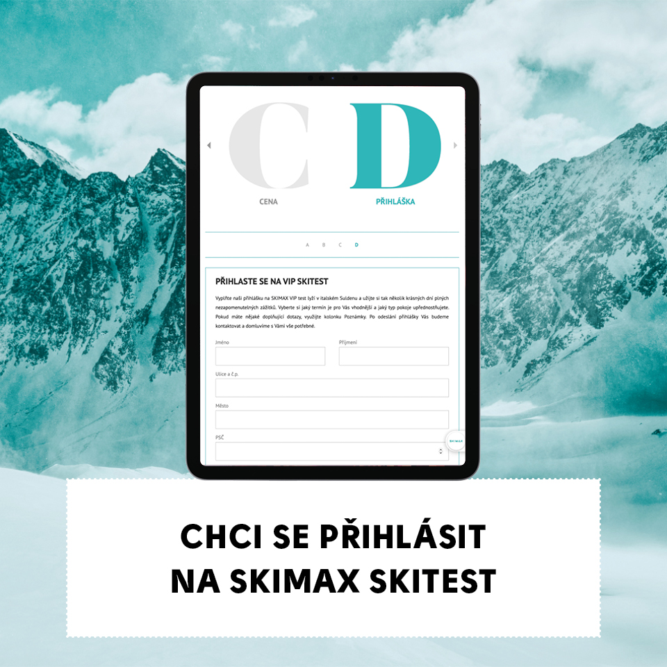 SKIMAX SKITEST - Prihláška